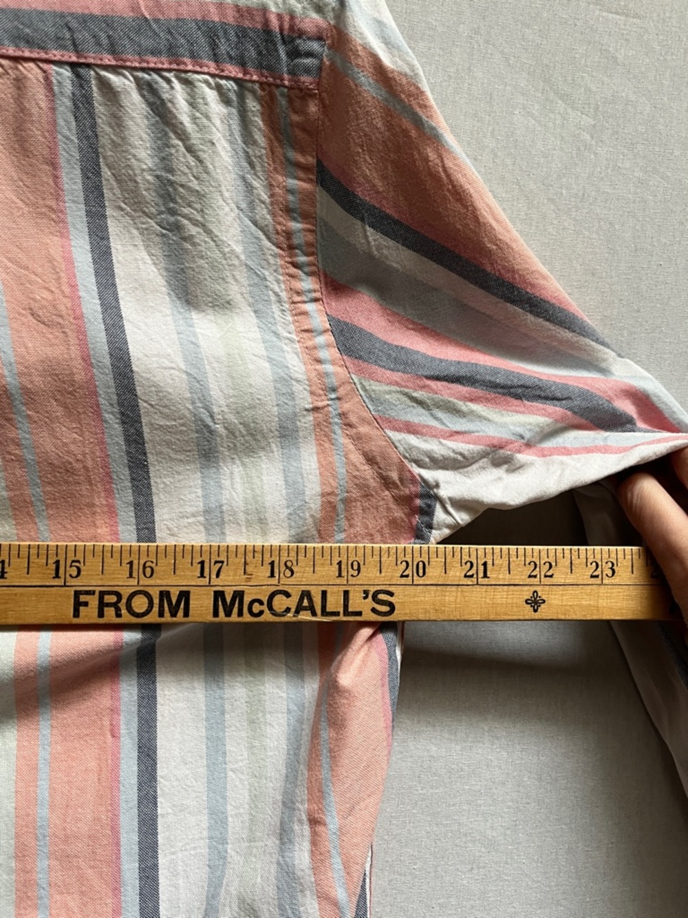 Ralph Lauren Custom Fit Striped Button-Down Shirt Sz L - Picture 3 of 7